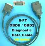 Mac Tools Main OBD2 Obdii Cable For Perceptor Plus ET1005A Scanner 6FT. Fixed Price $35.99.