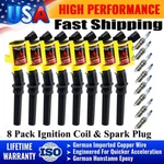 Yellow Ignition Coil Pack And Iridium Spark Plug Ford F150 4.6L DG508 SP479. Fixed Price $67.95.