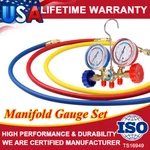 Refrigeration 3-WAY Air Conditioning A/c Diagnostic Manifold Gauge Recharge Kit. Fixed Price $31.93.