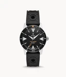 Zodiac Super Sea Wolf Skin Diver Automatic Black Dial Rubber Strap Watch ZO9214. Fixed Price $879.00.
