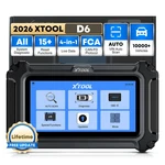 2026 Newest Xtool D6 OBD2 Scanner Full System Diagnostic 15+ Services Oil. Fixed Price $189.00.