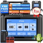 Xtool X100 Pad V2.0 Immo Key Programming Full System Diagnostic Scanner. Fixed Price $399.00.
