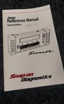 Snap-on Scanner Jeep Reference Manual ZMT2500-1097-4. Fixed Price $12.00.