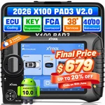 Xtool X100 PAD3 Car Key Programmer Immo Programing OBD2 Diagnostic Scanner. Fixed Price $849.00.