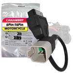 Pin 16 OBD2 Adapter Cable For Brp & Can-am, Motorcycle Diagnostic.... Fixed Price $16.05.