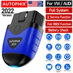 Autophix 3610 OBD2 Scanner For Vw/audi/skoda/seat Car All System Diagnostic Tool. Fixed Price $45.99.
