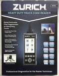 Zurich ZRHD1 Heavy Duty Truck Code Reader Scanner 59435. Fixed Price $255.00.