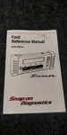 Snap-on Scanner Ford Reference Manual 10TH Ed ZMT2500-1099-2. Fixed Price $12.00.
