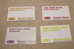 Otc Smart Cards: Infotech 2006, Usa 2008 Abs, Asian, Domestic. Fixed Price $45.00.