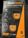 "gearwrench GWSCAN2PK Bluetooth Obdii Tool Diagnostic Code Reader 2-PACK". Fixed Price $59.99.