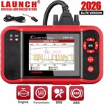 2026 Launch CRP123 OBD2 Scanner Abs Srs At Engine Code Reader Diagnostic Tool. Fixed Price $105.00.