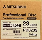 Mitsubishi Xdcam 23GB Rewritable Professional Disc Cartridge PD023S 5-PACK New. Fixed Price $49.49.
