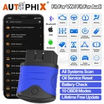 For Vw Audi All System Car Obdii Scanner Diagnostic Abs Srs Oil Service Reset. Fixed Price $36.99.