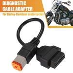 To OBD2 Diagnostic Scanner Adapter Cable For Harley Davidson 16PIN. Fixed Price $15.30.