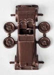 1962 Vintage Snap Together Premium Cracker Jack Prize M.g. Car. Fixed Price $12.00.