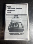 Mpsi Pro-link 1993 Chrysler Engine Systems 193004 For Cartridge 203004. Fixed Price $12.99.