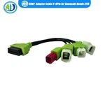 4+6PIN 16PIN OBD2 Adapter Cable For Kawasaki ,euro 5 Moto,diagnostic Scanner. Fixed Price $29.95.
