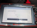 Snap-on EEMS343 Triton D8 OBD2 Scanner Diagnostic With Case. Fixed Price $900.00.