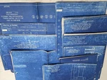 American Tool Works Radial Drill Blue Prints Drawings Diagrams Information Lot. Fixed Price $137.70.
