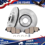 Front Disc Brake Rotors + Ceramic Pads For Hyundai Santa Fe Kia Sorento. Fixed Price $83.51.