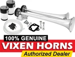 Loud Dual Trumpet Train Air Horn System Kit Car/truck 12V Chrome Color VXH2112C. Fixed Price $62.57.