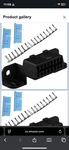 2PCS 16 Pin F Replacement Wire Sockets Connector Obdii J1962 Plug Shell. Fixed Price $7.00.