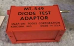 Snap On Tools MT-549 Diode Tester W/ Box Like New Rare Hard FIND.....(C10B3). Fixed Price $218.97.