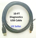 10-FT Usb Cable Compatible Toyota/lexus Techstream Denso DN-VIM-001 6D03606. Fixed Price $35.99.