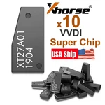 10 Xhorse Super Chip Transponder XT27A01 For VVDI2 Mini/vvdi Key Tool Max. Fixed Price $32.95.