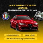 Alfa Romeo EDC16 Ecu Cloning / Programming Service By Mail. Fixed Price $120.00.