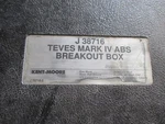 Kent Moore Teves Mark Iv Abs Breakout Box J-38716. Fixed Price $35.00.