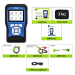 M100 Obdii Motorcycle Scanner Diagnostic Scanning Tool Intelligent Tester. Fixed Price $119.00.