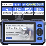2026 Mucar 632 Four Systems Diagnostic Tool OBD2 Scanner Code Reader Canfd. Fixed Price $169.00.