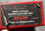 Snap-on Diagnostics Domestic Combination Thru 1998 Primary Cartridge- MT25001098. Fixed Price $65.00.