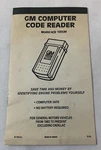1993 User's Manual Computer Code Reader Model Acr 100GM. Fixed Price $5.39.