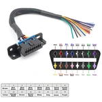 30CM 16PIN Diagnostic Universal OBD2 Female Connector Open Cable Plug. Fixed Price $14.90.