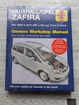 *new* Vauxhall Opel Zafira B (petrol & Diesel) 2009-2014 Haynes Workshop Manual. Fixed Price $25.30.