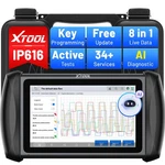 Xtool IP616 Key Programmer OBD2 Scanner Bidirectional All System Diagnostic. Fixed Price $309.00.