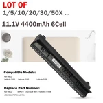 Lot Battery For Dell Latitude 2100 2110 2120 451-11040 451-11456 312-0229 4400MA. Fixed Price $9.99.
