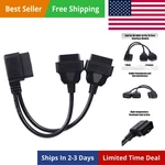 OBD2 Splitter Cable To Female 16 Pin Right Angle 1.6FT Diagnostic. Fixed Price $21.48.