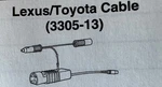 Otc 3305-13 Toyota Cable. Fixed Price $125.00.