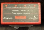 Snap-on MT2450-1495 Primary Cartridge Asian Imports Thru 1983-95 Fast Track. Fixed Price $69.98.