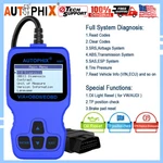 Autophix V007 For Vw/audi OBD2 Scanner All System Code Reader Diagnostic Tool. Fixed Price $49.99.