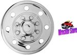 16" Wheel Simulator, 8 Lug Nut, Stainless Steel Trailer Cover, Hub Cap. Fixed Price $126.15.