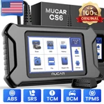 Mucar CS6 OBD2 Scanner Engine Abs Srs Sas Tpms B/cm Auto Diagnostic Tool Usa. Fixed Price $108.99.