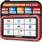 Launch CRP129E V2.0 OBD2 Car Scanner Engine Abs Srs Sas Tpms Epb Diagnostic Tool. Fixed Price $191.20.