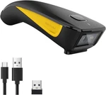 Netum Mini Bluetooth Qr Code Scanner 2.4G Wireless Image Reader 2D-C750 Yellow. Fixed Price $34.99.