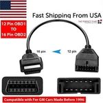 Gm Diagnostic Scanner OBD1 To OBD2 16 Pin Converter 12 Adapter Cable. Fixed Price $5.99.