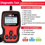 Ancel VD500 Car OBD2 Code Reader Engine Oil Reset Diagnostic Scan Tool. Fixed Price $69.99.