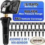 Autel Tpms Mx-sensor 315MHZ 433MHZ Universal Programmable Tire Pressure Sensors. Fixed Price $437.59.